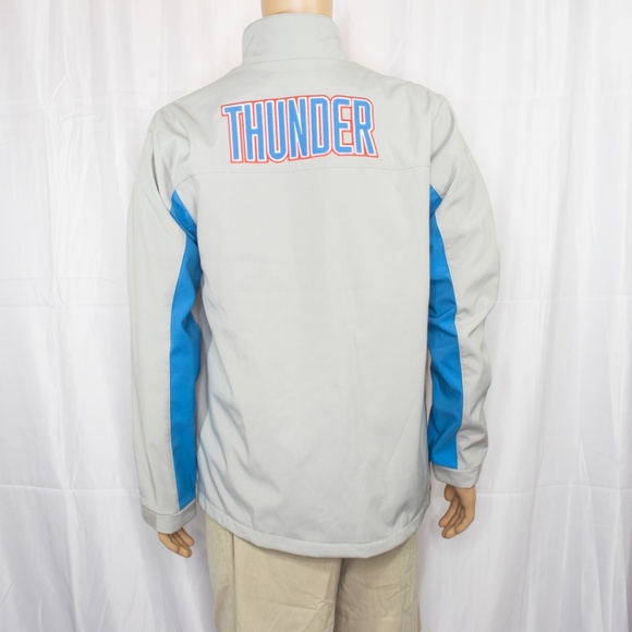 NBA OKC Thunder Full Zip Jacket Oklahoma City - Picture 2 of 7